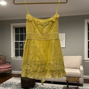 Juicy Couture Yellow Strap Summer Shirt